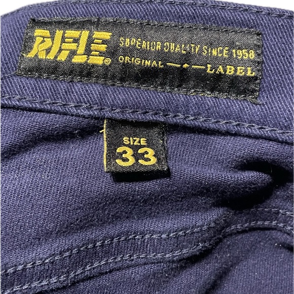 Men jeans dark blue size 30 regular fit 98% cotton 2% elastane - Picture 3 of 5